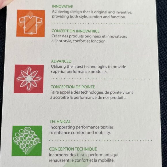 OnTour Brecon Web Tech Athletic LS 5 Button Polyester Polo Shirt Navy Sz XS NWT - Picture 7 of 10